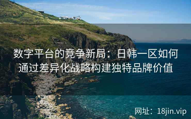 数字平台的竞争新局：日韩一区如何通过差异化战略构建独特品牌价值
